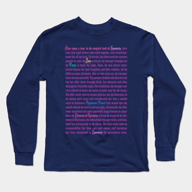 The Past is Prologue Long Sleeve T-Shirt by Ekliptik